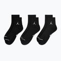 Ponožky  Jordan Everyday Ankle 3 pairs black/white 7