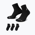 Ponožky  Jordan Everyday Ankle 3 pairs black/white 8
