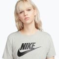 Dámské tričko Nike Sportswear Club Essentials Logo dark grey heather/black 4