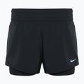 Dámské běžecké šortky Nike One Dri-FIT 2IN1 black/reflective silver