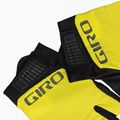 Pánské cyklistické rukavice Giro Bravo Gel II highlight yellow 4