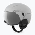 Lyžařská helma Giro Orbit Spherical Mips matte light grey/vivid onyx 10