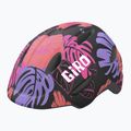 Dětská cyklistická helma Giro Scamp Integrated MIPS matte black floral 7