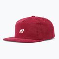 Kšiltovka K2 Corduroy Snapback Hat red