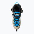 Kolečkové brusle K2 Surge 84 khaki/blue 5
