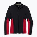Pánská termoakční mikina Smartwool Merino Sport 1/4 Zip black/rythmic red 4