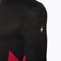 Pánská termoakční mikina Smartwool Merino Sport 1/4 Zip black/rythmic red 3