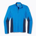 Pánská termoakční mikina Smartwool Merino Sport 1/4 Zip laguna blue/deep navy 4
