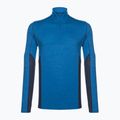 Pánská termoakční mikina Smartwool Merino Sport 1/4 Zip laguna blue/deep navy