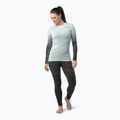 Dámská termoakční mikina Smartwool Intraknit Thermal Merino Base Layer Pattern Crew aqua 2