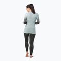Dámská termoakční mikina Smartwool Intraknit Thermal Merino Base Layer Pattern Crew aqua 3