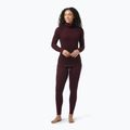 Dámská termoakční mikina Smartwool Thermal Merino Rib Turtleneck black cherry heather 5