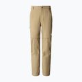 Dámské trekové kalhoty The North Face Exploration Conv Reg Straight beige NF0A7Z97PLX1