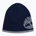 Pánská zimní čepice Timberland Reversible Logo Beanie peacoat