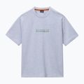 Pánské tričko Napapijri S-Box Logo light grey melange 4