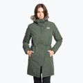 Dámská péřová bunda The North Face Zaneck Parka zelená NF0A4M8YNYC1