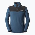 Pánská fleecová mikina The North Face Homesafe Snap Neck Fleece Pulovr modrá NF0A55HMMPF1 10