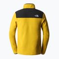 Pánská fleecová mikina The North Face Homesafe Snap Neck Fleece Pulovr žlutá NF0A55HM76S1 9