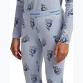 Dětské termoaktivní kalhoty icebreaker Merino 200 Oasis Bear Tour zinc blue/aop 6