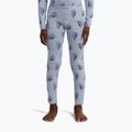 Dětské termoaktivní kalhoty icebreaker Merino 200 Oasis Bear Tour zinc blue/aop 7