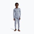 Dětské termoaktivní kalhoty icebreaker Merino 200 Oasis Bear Tour zinc blue/aop 8