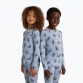 Dětská termo mikina Icebreaker Merino 200 Oasis Crewe Bear Tour Zinc Blue/Aop 2