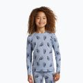 Dětská termo mikina Icebreaker Merino 200 Oasis Crewe Bear Tour Zinc Blue/Aop 4