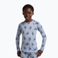 Dětská termo mikina Icebreaker Merino 200 Oasis Crewe Bear Tour Zinc Blue/Aop 8