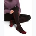 Pánské lyžařské ponožky icebreaker Merino Ski+ Medium OTC bittersweet/port/black 4