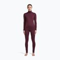Dámské termo kalhoty Icebreaker Merino 200 Oasis High Rise Leggins dark berry 2