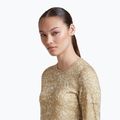 Dámské tričko Longsleeve icebreaker Merino 200 Oasis Crewe Moss Bloom cumin/undyed/aop 6