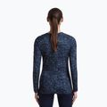 Dámské tričko Longsleeve icebreaker Merino 200 Oasis Crewe Moss Bloom navy/dawn/aop 3