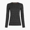 Dámská termo mikina Icebreaker Merino 260 Tech Vertex Crewe Black/Snow 5