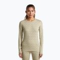 Dámská termo mikina Icebreaker Merino 260 Tech Vertex Crewe Undyed/Cumin