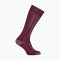 Dámské lyžařské ponožky Icebreaker Merino Ski+ Ultralight OTC berry/grey plum/zinc blue 2