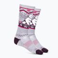 Dětské ponožky Smartwool Wintersport Full Cushion Polar Bear Pattern OTC purple eclipse