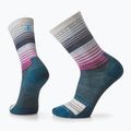 Trekové ponožky Smartwool Everyday Stitch Stripe Crew twilight blue