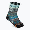 Dámské trekové ponožky Smartwool Hike Light Cushion Icy Range Print Crew barevné 01988