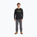 Pánská termoakční mikina icebreaker Merino 150 Tech Lite II Tee Alps 3D black 4