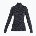 Dámský longsleeve termo tričko Icebreaker Merino 260 Vertex Half Zip Glacial Camo graphite/black/j