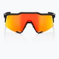 Cyklistické brýle 100% Speedcratf Soft tact black/hiper red multilayer mirror 60007-00008 8