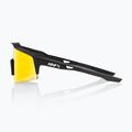 100% sluneční brýle Speedcraft SL soft tact black/hiper red multilayer mirror 3