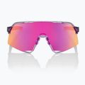 Sluneční brýle 100% S3 polished translucent/purple multilayer mirror 3