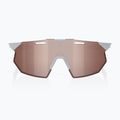 Sluneční brýle 100% Hypercraft SQ matte stone grey/hiper crimson silver mirror 2