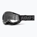 Dětské cyklistické brýle 100% Strata 2 Junior black/clear 5