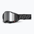 Cyklistické brýle 100% Accuri 2 black/silver mirror