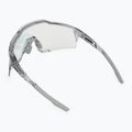 Sluneční brýle 100% Speedcraft polished translucent grey/rose gold mirror photochrom 2