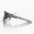 Sluneční brýle 100% Speedcraft polished translucent grey/rose gold mirror photochrom 3