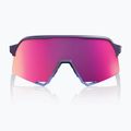 Sluneční brýle 100% S3 satin storm metallic/purple mirror 4