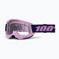 Cyklistické brýle 100% Loss 2 purple/clear